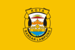 Flag of Bandar Lampung City